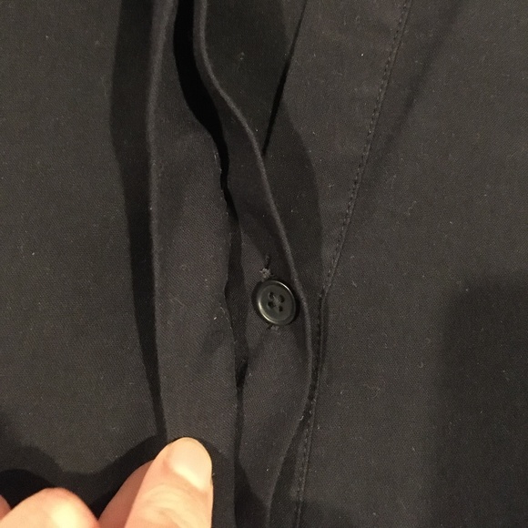 Navy blue Uniqlo blouse XS. MOVING SALE - LAST CHANCE - Picture 4 of 12